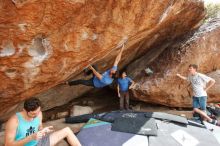 Bouldering in Hueco Tanks on 03/15/2020 with Blue Lizard Climbing and Yoga

Filename: SRM_20200315_1452480.jpg
Aperture: f/6.3
Shutter Speed: 1/250
Body: Canon EOS-1D Mark II
Lens: Canon EF 16-35mm f/2.8 L