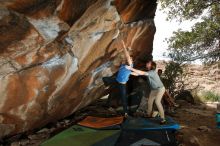 Bouldering in Hueco Tanks on 03/15/2020 with Blue Lizard Climbing and Yoga

Filename: SRM_20200315_1504310.jpg
Aperture: f/8.0
Shutter Speed: 1/160
Body: Canon EOS-1D Mark II
Lens: Canon EF 16-35mm f/2.8 L