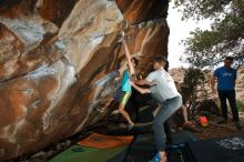 Bouldering in Hueco Tanks on 03/15/2020 with Blue Lizard Climbing and Yoga

Filename: SRM_20200315_1509390.jpg
Aperture: f/8.0
Shutter Speed: 1/160
Body: Canon EOS-1D Mark II
Lens: Canon EF 16-35mm f/2.8 L