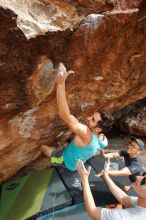 Bouldering in Hueco Tanks on 03/15/2020 with Blue Lizard Climbing and Yoga

Filename: SRM_20200315_1610390.jpg
Aperture: f/7.1
Shutter Speed: 1/250
Body: Canon EOS-1D Mark II
Lens: Canon EF 16-35mm f/2.8 L