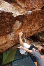 Bouldering in Hueco Tanks on 03/15/2020 with Blue Lizard Climbing and Yoga

Filename: SRM_20200315_1619031.jpg
Aperture: f/5.6
Shutter Speed: 1/250
Body: Canon EOS-1D Mark II
Lens: Canon EF 16-35mm f/2.8 L