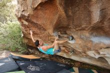 Bouldering in Hueco Tanks on 03/15/2020 with Blue Lizard Climbing and Yoga

Filename: SRM_20200315_1709030.jpg
Aperture: f/6.3
Shutter Speed: 1/250
Body: Canon EOS-1D Mark II
Lens: Canon EF 16-35mm f/2.8 L