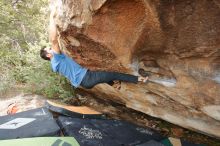 Bouldering in Hueco Tanks on 03/15/2020 with Blue Lizard Climbing and Yoga

Filename: SRM_20200315_1710020.jpg
Aperture: f/5.6
Shutter Speed: 1/250
Body: Canon EOS-1D Mark II
Lens: Canon EF 16-35mm f/2.8 L