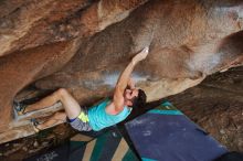 Bouldering in Hueco Tanks on 03/15/2020 with Blue Lizard Climbing and Yoga

Filename: SRM_20200315_1724410.jpg
Aperture: f/5.6
Shutter Speed: 1/250
Body: Canon EOS-1D Mark II
Lens: Canon EF 16-35mm f/2.8 L