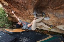 Bouldering in Hueco Tanks on 03/15/2020 with Blue Lizard Climbing and Yoga

Filename: SRM_20200315_1730350.jpg
Aperture: f/6.3
Shutter Speed: 1/250
Body: Canon EOS-1D Mark II
Lens: Canon EF 16-35mm f/2.8 L