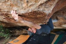 Bouldering in Hueco Tanks on 03/15/2020 with Blue Lizard Climbing and Yoga

Filename: SRM_20200315_1731491.jpg
Aperture: f/6.3
Shutter Speed: 1/250
Body: Canon EOS-1D Mark II
Lens: Canon EF 16-35mm f/2.8 L