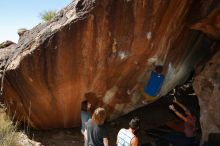 Bouldering in Hueco Tanks on 03/16/2020 with Blue Lizard Climbing and Yoga

Filename: SRM_20200316_1526530.jpg
Aperture: f/8.0
Shutter Speed: 1/250
Body: Canon EOS-1D Mark II
Lens: Canon EF 16-35mm f/2.8 L