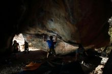 Bouldering in Hueco Tanks on 03/16/2020 with Blue Lizard Climbing and Yoga

Filename: SRM_20200316_1605390.jpg
Aperture: f/8.0
Shutter Speed: 1/250
Body: Canon EOS-1D Mark II
Lens: Canon EF 16-35mm f/2.8 L