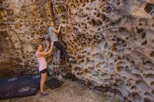 Bouldering in Hueco Tanks on 10/19/2021 with Blue Lizard Climbing and Yoga

Filename: SRM_20211019_1210090.jpg
Aperture: f/4.0
Shutter Speed: 1/200
Body: Canon EOS-1D Mark II
Lens: Canon EF 16-35mm f/2.8 L