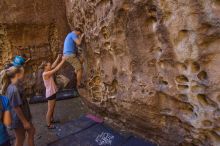 Bouldering in Hueco Tanks on 10/19/2021 with Blue Lizard Climbing and Yoga

Filename: SRM_20211019_1214150.jpg
Aperture: f/4.0
Shutter Speed: 1/125
Body: Canon EOS-1D Mark II
Lens: Canon EF 16-35mm f/2.8 L