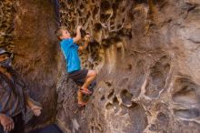 Bouldering in Hueco Tanks on 10/19/2021 with Blue Lizard Climbing and Yoga

Filename: SRM_20211019_1216100.jpg
Aperture: f/4.0
Shutter Speed: 1/80
Body: Canon EOS-1D Mark II
Lens: Canon EF 16-35mm f/2.8 L