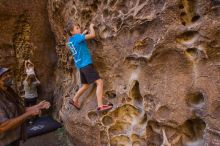 Bouldering in Hueco Tanks on 10/19/2021 with Blue Lizard Climbing and Yoga

Filename: SRM_20211019_1216300.jpg
Aperture: f/4.0
Shutter Speed: 1/125
Body: Canon EOS-1D Mark II
Lens: Canon EF 16-35mm f/2.8 L