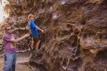 Bouldering in Hueco Tanks on 10/19/2021 with Blue Lizard Climbing and Yoga

Filename: SRM_20211019_1218400.jpg
Aperture: f/4.0
Shutter Speed: 1/80
Body: Canon EOS-1D Mark II
Lens: Canon EF 16-35mm f/2.8 L