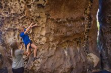 Bouldering in Hueco Tanks on 10/19/2021 with Blue Lizard Climbing and Yoga

Filename: SRM_20211019_1220540.jpg
Aperture: f/4.0
Shutter Speed: 1/125
Body: Canon EOS-1D Mark II
Lens: Canon EF 16-35mm f/2.8 L