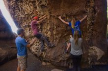 Bouldering in Hueco Tanks on 10/19/2021 with Blue Lizard Climbing and Yoga

Filename: SRM_20211019_1221350.jpg
Aperture: f/4.0
Shutter Speed: 1/200
Body: Canon EOS-1D Mark II
Lens: Canon EF 16-35mm f/2.8 L