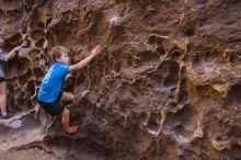 Bouldering in Hueco Tanks on 10/19/2021 with Blue Lizard Climbing and Yoga

Filename: SRM_20211019_1223500.jpg
Aperture: f/4.0
Shutter Speed: 1/80
Body: Canon EOS-1D Mark II
Lens: Canon EF 16-35mm f/2.8 L