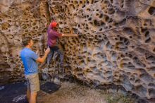 Bouldering in Hueco Tanks on 10/19/2021 with Blue Lizard Climbing and Yoga

Filename: SRM_20211019_1224160.jpg
Aperture: f/4.0
Shutter Speed: 1/250
Body: Canon EOS-1D Mark II
Lens: Canon EF 16-35mm f/2.8 L