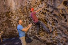 Bouldering in Hueco Tanks on 10/19/2021 with Blue Lizard Climbing and Yoga

Filename: SRM_20211019_1224310.jpg
Aperture: f/4.0
Shutter Speed: 1/200
Body: Canon EOS-1D Mark II
Lens: Canon EF 16-35mm f/2.8 L