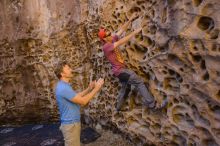 Bouldering in Hueco Tanks on 10/19/2021 with Blue Lizard Climbing and Yoga

Filename: SRM_20211019_1224340.jpg
Aperture: f/4.0
Shutter Speed: 1/200
Body: Canon EOS-1D Mark II
Lens: Canon EF 16-35mm f/2.8 L