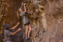 Bouldering in Hueco Tanks on 10/19/2021 with Blue Lizard Climbing and Yoga

Filename: SRM_20211019_1249480.jpg
Aperture: f/2.8
Shutter Speed: 1/125
Body: Canon EOS-1D Mark II
Lens: Canon EF 50mm f/1.8 II