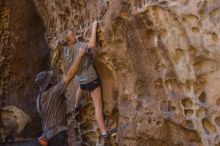 Bouldering in Hueco Tanks on 10/19/2021 with Blue Lizard Climbing and Yoga

Filename: SRM_20211019_1250490.jpg
Aperture: f/2.8
Shutter Speed: 1/160
Body: Canon EOS-1D Mark II
Lens: Canon EF 50mm f/1.8 II