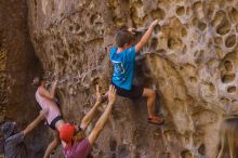 Bouldering in Hueco Tanks on 10/19/2021 with Blue Lizard Climbing and Yoga

Filename: SRM_20211019_1258210.jpg
Aperture: f/2.8
Shutter Speed: 1/200
Body: Canon EOS-1D Mark II
Lens: Canon EF 50mm f/1.8 II