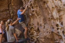 Bouldering in Hueco Tanks on 10/19/2021 with Blue Lizard Climbing and Yoga

Filename: SRM_20211019_1310590.jpg
Aperture: f/2.8
Shutter Speed: 1/125
Body: Canon EOS-1D Mark II
Lens: Canon EF 50mm f/1.8 II