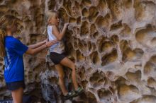 Bouldering in Hueco Tanks on 10/19/2021 with Blue Lizard Climbing and Yoga

Filename: SRM_20211019_1320000.jpg
Aperture: f/2.8
Shutter Speed: 1/200
Body: Canon EOS-1D Mark II
Lens: Canon EF 50mm f/1.8 II