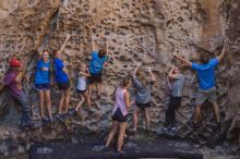 Bouldering in Hueco Tanks on 10/19/2021 with Blue Lizard Climbing and Yoga

Filename: SRM_20211019_1344130.jpg
Aperture: f/4.0
Shutter Speed: 1/125
Body: Canon EOS-1D Mark II
Lens: Canon EF 50mm f/1.8 II