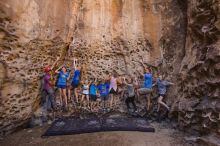 Bouldering in Hueco Tanks on 10/19/2021 with Blue Lizard Climbing and Yoga

Filename: SRM_20211019_1345351.jpg
Aperture: f/5.0
Shutter Speed: 1/60
Body: Canon EOS-1D Mark II
Lens: Canon EF 16-35mm f/2.8 L