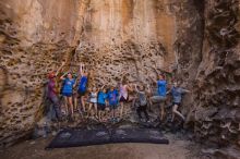 Bouldering in Hueco Tanks on 10/19/2021 with Blue Lizard Climbing and Yoga

Filename: SRM_20211019_1345360.jpg
Aperture: f/5.0
Shutter Speed: 1/60
Body: Canon EOS-1D Mark II
Lens: Canon EF 16-35mm f/2.8 L