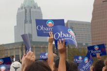 The Barack Obama "Kick-Ass" Rally--the Obama for president, 2008, rally

Filename: SRM_20070223_1448245.jpg
Aperture: f/7.1
Shutter Speed: 1/320
Body: Canon EOS 20D
Lens: Canon EF 80-200mm f/2.8 L