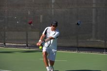 Luis Diaz Barriga.  The University of Texas (UT) men's tennis team defeated Georgia Tech (GT) Saturday, February 24, 2007..

Filename: SRM_20070224_1430200.jpg
Aperture: f/4.0
Shutter Speed: 1/8000
Body: Canon EOS-1D Mark II
Lens: Canon EF 80-200mm f/2.8 L