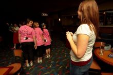 Alpha Xi Delta held a sock hop themed date night at the Austin 300 bowling alley, Thursday night, March 29, 2007.

Filename: SRM_20070329_2106049.jpg
Aperture: f/6.3
Shutter Speed: 1/200
Body: Canon EOS-1D Mark II
Lens: Sigma 15-30mm f/3.5-4.5 EX Aspherical DG DF