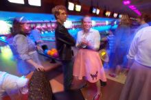 Carol Gossett, Amanda Young.  Alpha Xi Delta held a sock hop themed date night at the Austin 300 bowling alley, Thursday night, March 29, 2007.

Filename: SRM_20070329_2124344.jpg
Aperture: f/8.0
Shutter Speed: 1/1
Body: Canon EOS-1D Mark II
Lens: Sigma 15-30mm f/3.5-4.5 EX Aspherical DG DF