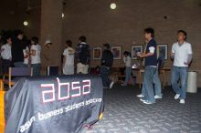 The Asian Business Students Association (ABSA) hosted a chocolate fondue Friday, January 26, 2007 before heading off to a movie premier.

Filename: SRM_20070126_1627484.jpg
Aperture: f/5.0
Shutter Speed: 1/125
Body: Canon EOS 20D
Lens: Canon EF-S 18-55mm f/3.5-5.6
