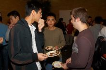 The Asian Business Students Association (ABSA) hosted a chocolate fondue Friday, January 26, 2007 before heading off to a movie premier.

Filename: SRM_20070126_1700525.jpg
Aperture: f/5.6
Shutter Speed: 1/160
Body: Canon EOS 20D
Lens: Canon EF-S 18-55mm f/3.5-5.6