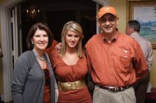 Maggie Hines and her parents.  Kappa Kappa Gamma (KKG) hosted a parents' weekend barbecue before the UT vs Nebraska football game on Saturday, October 27, 2007 at their sorority house.

Filename: SRM_20071027_1157120.jpg
Aperture: f/8.0
Shutter Speed: 1/250
Body: Canon EOS 20D
Lens: Canon EF-S 18-55mm f/3.5-5.6