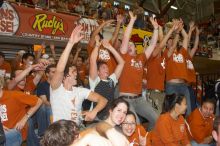 The Longhorns defeated the Huskers 3-0 on Wednesday night, October 24, 2007 at Gregory Gym.

Filename: SRM_20071024_1819061.jpg
Aperture: f/5.6
Shutter Speed: 1/100
Body: Canon EOS 20D
Lens: Canon EF-S 18-55mm f/3.5-5.6