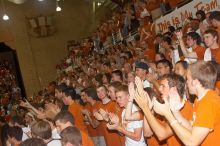 The Longhorns defeated the Huskers 3-0 on Wednesday night, October 24, 2007 at Gregory Gym.

Filename: SRM_20071024_1940424.jpg
Aperture: f/7.1
Shutter Speed: 1/100
Body: Canon EOS 20D
Lens: Canon EF-S 18-55mm f/3.5-5.6