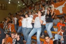 The Longhorns defeated the Huskers 3-0 on Wednesday night, October 24, 2007 at Gregory Gym.

Filename: SRM_20071024_1944567.jpg
Aperture: f/7.1
Shutter Speed: 1/100
Body: Canon EOS 20D
Lens: Canon EF-S 18-55mm f/3.5-5.6