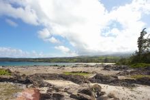 Hike to the Nakalele blowholes along the surf-beaten lava formations.

Filename: SRM_20071219_1218140.jpg
Aperture: f/10.0
Shutter Speed: 1/1000
Body: Canon EOS-1D Mark II
Lens: Sigma 15-30mm f/3.5-4.5 EX Aspherical DG DF