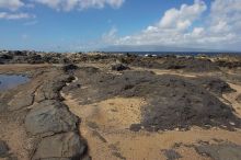 Hike to the Nakalele blowholes along the surf-beaten lava formations.

Filename: SRM_20071219_1221406.jpg
Aperture: f/10.0
Shutter Speed: 1/1000
Body: Canon EOS-1D Mark II
Lens: Sigma 15-30mm f/3.5-4.5 EX Aspherical DG DF