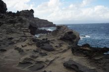 Hike to the Nakalele blowholes along the surf-beaten lava formations.

Filename: SRM_20071219_1339140.jpg
Aperture: f/10.0
Shutter Speed: 1/800
Body: Canon EOS-1D Mark II
Lens: Sigma 15-30mm f/3.5-4.5 EX Aspherical DG DF