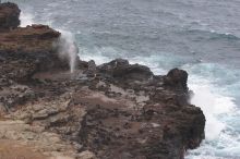 Hike to the Nakalele blowholes along the surf-beaten lava formations.

Filename: SRM_20071219_1405420.jpg
Aperture: f/5.6
Shutter Speed: 1/1600
Body: Canon EOS 20D
Lens: Canon EF 80-200mm f/2.8 L