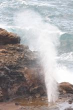 Hike to the Nakalele blowholes along the surf-beaten lava formations.

Filename: SRM_20071219_1413325.jpg
Aperture: f/5.6
Shutter Speed: 1/800
Body: Canon EOS 20D
Lens: Canon EF 300mm f/2.8 L IS