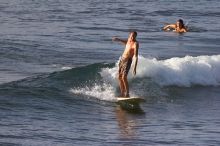 Surfers in Honolua Bay, Maui, Hawai'i, 2007.

Filename: SRM_20071217_1622449.jpg
Aperture: f/5.6
Shutter Speed: 1/1600
Body: Canon EOS 20D
Lens: Canon EF 300mm f/2.8 L IS