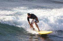 Surfers in Honolua Bay, Maui, Hawai'i, 2007.

Filename: SRM_20071217_1623549.jpg
Aperture: f/5.6
Shutter Speed: 1/1600
Body: Canon EOS 20D
Lens: Canon EF 300mm f/2.8 L IS