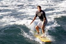 Surfers in Honolua Bay, Maui, Hawai'i, 2007.

Filename: SRM_20071217_1623592.jpg
Aperture: f/5.6
Shutter Speed: 1/1600
Body: Canon EOS 20D
Lens: Canon EF 300mm f/2.8 L IS