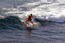 Surfers in Honolua Bay, Maui, Hawai'i, 2007.

Filename: SRM_20071217_1627268.jpg
Aperture: f/8.0
Shutter Speed: 1/1000
Body: Canon EOS 20D
Lens: Canon EF 300mm f/2.8 L IS